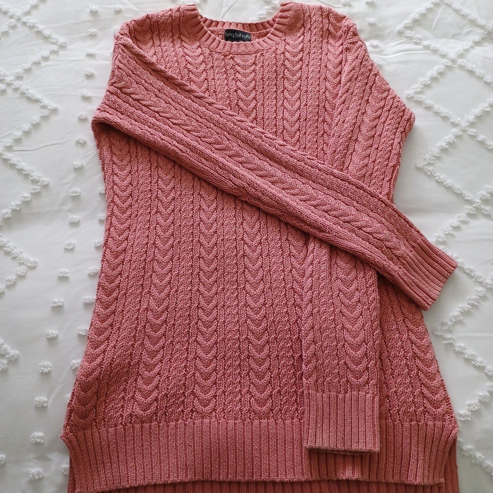 cable knit sweater (tall)
